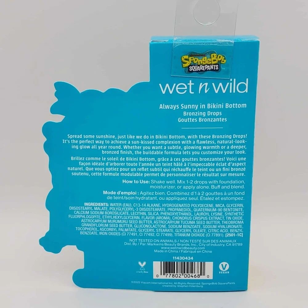 Wet N Wild x SpongeBob SquarePants Always Sunny in Bikini Bottom Bronzing Drops